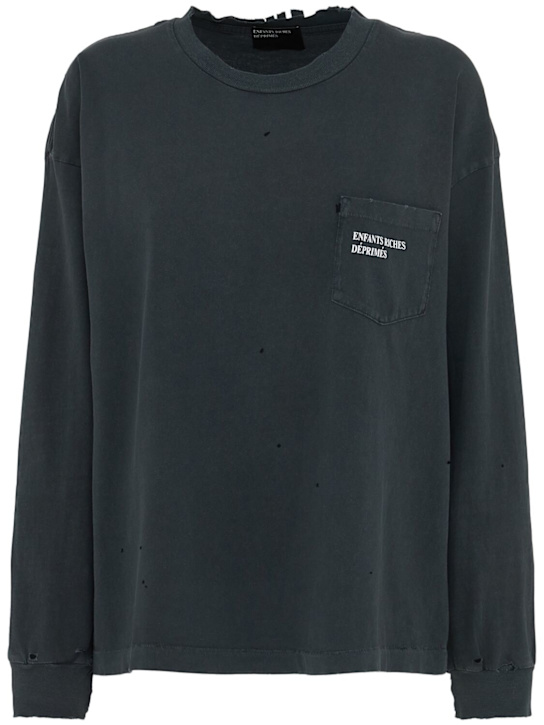 Enfants Riches Déprimés: Classic logo sweatshirt - women_0 | Luisa Via Roma