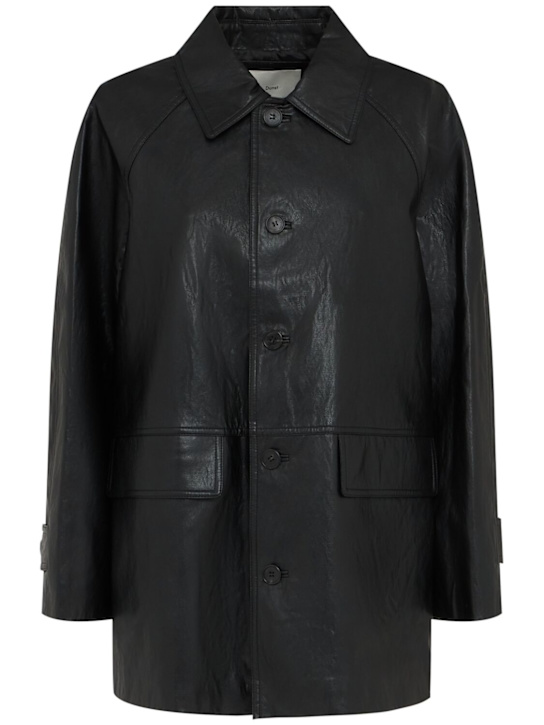 Dunst: Lily poly jacket - Black - women_0 | Luisa Via Roma