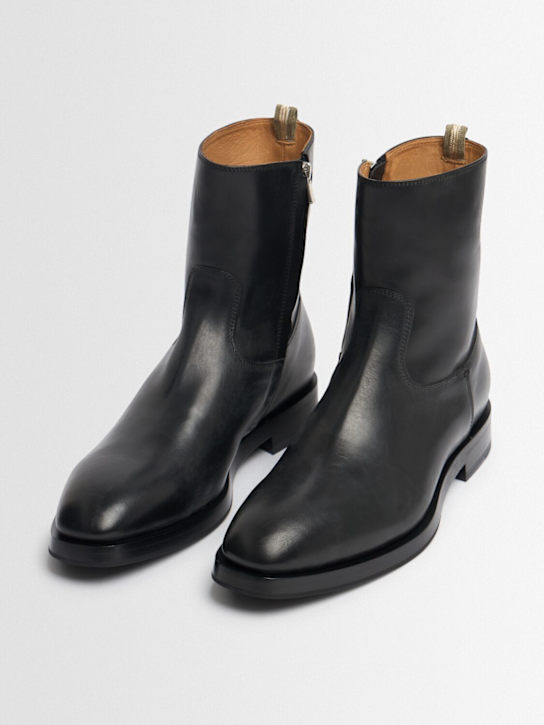 Officine Creative: Ortega leather boots - men_1 | Luisa Via Roma