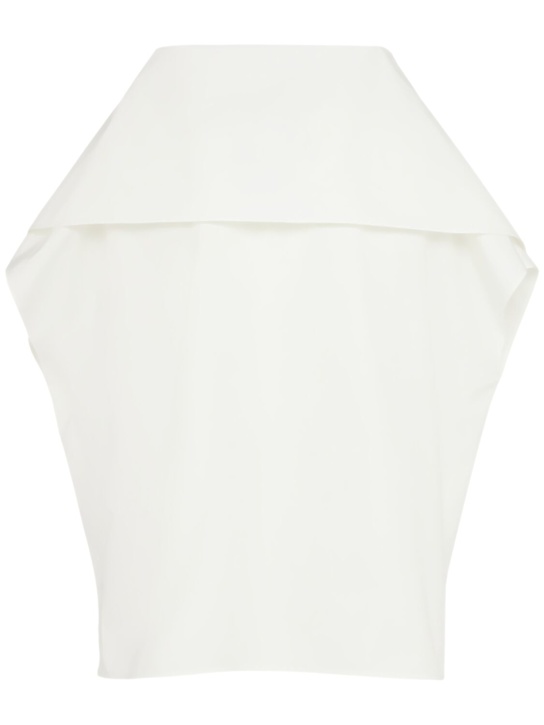 Cape collar cotton poplin shirt - Jil Sander - Women  | Luisaviaroma