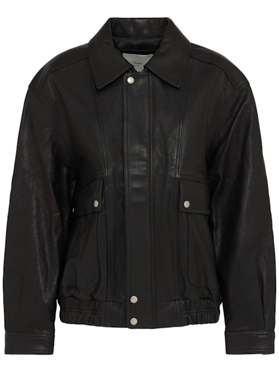 Dunst: Chaqueta oversize de piel vintage - women_0 | Luisa Via Roma