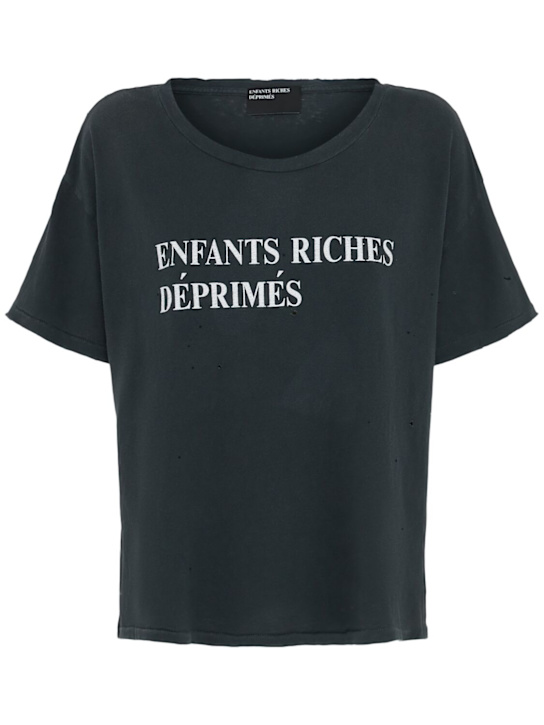 Enfants Riches Déprimés: Classic logo t-shirt - men_0 | Luisa Via Roma