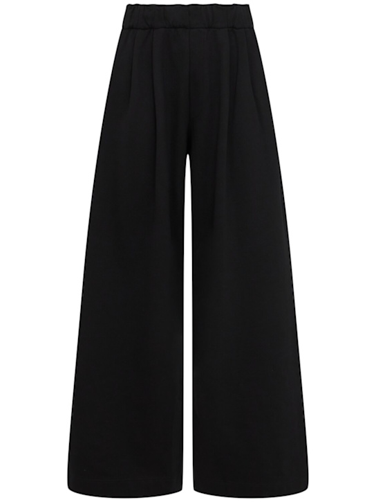 Dries Van Noten: Hama cotton jersey pants - Black - men_0 | Luisa Via Roma