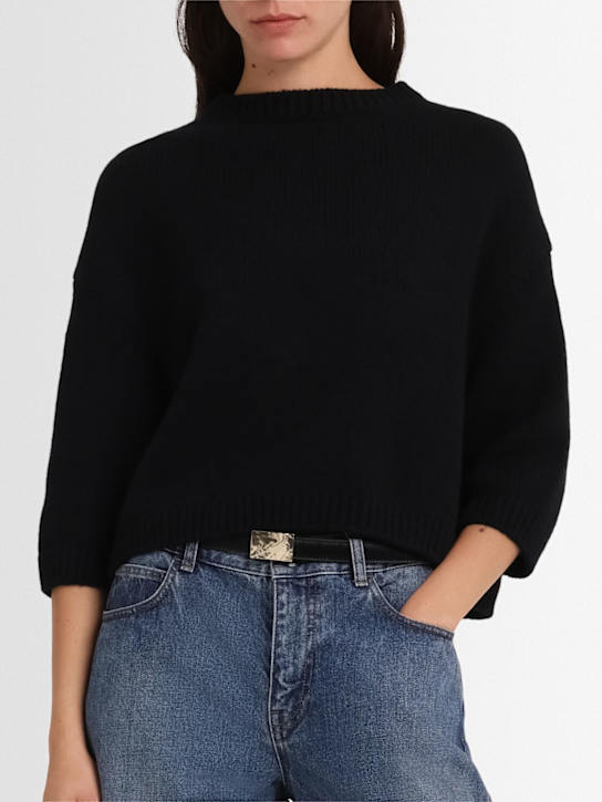 Loulou De Saison: Morgan ponyhair belt - women_1 | Luisa Via Roma