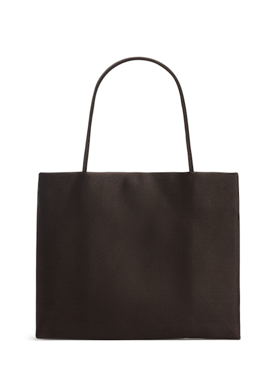 The Row: Cecily soft satin top handle bag - women_0 | Luisa Via Roma