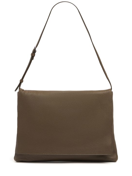 The Row: Nan soft leather shoulder bag - women_0 | Luisa Via Roma