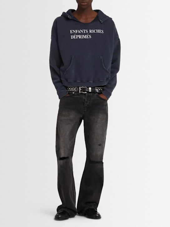Enfants Riches Déprimés: Classic logo hoodie - men_1 | Luisa Via Roma