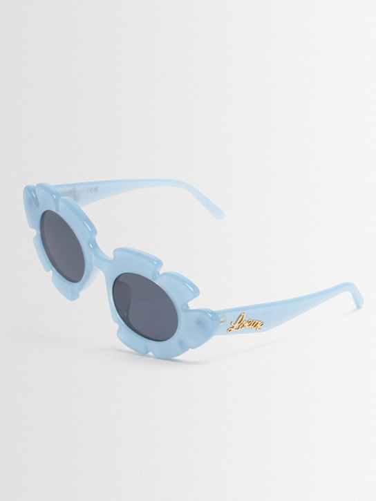 Loewe: Paula's Ibiza flower shaped sunglasses - Blue - men_1 | Luisa Via Roma