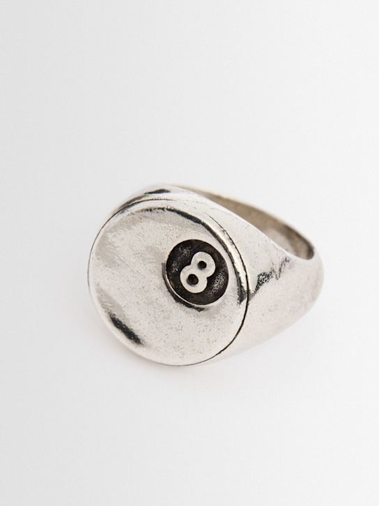 TwoJeys: 8 Ball ring - Silver - men_1 | Luisa Via Roma