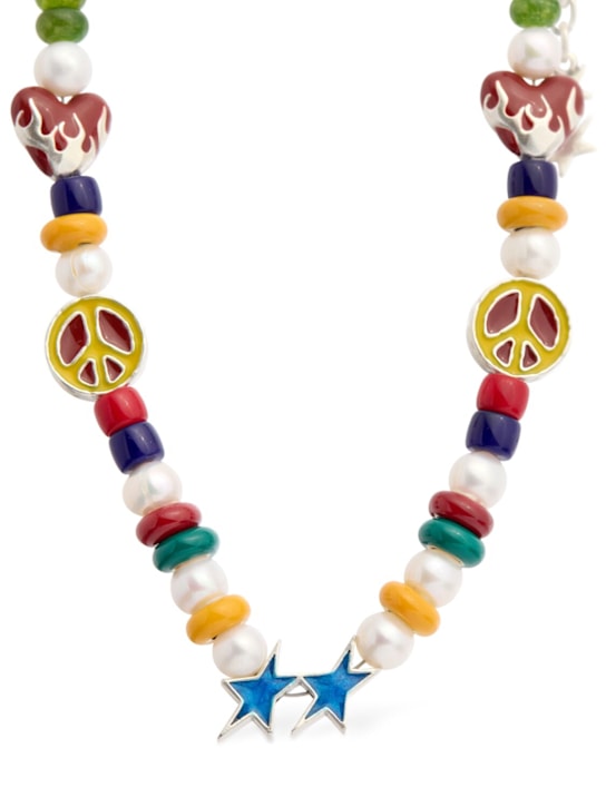 TwoJeys: Yin Yang Flame necklace - men_0 | Luisa Via Roma