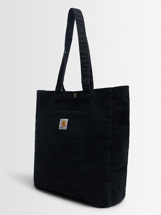 Carhartt WIP: Bayfield Dearborn tote - Black, Stone Ca - men_1 | Luisa Via Roma