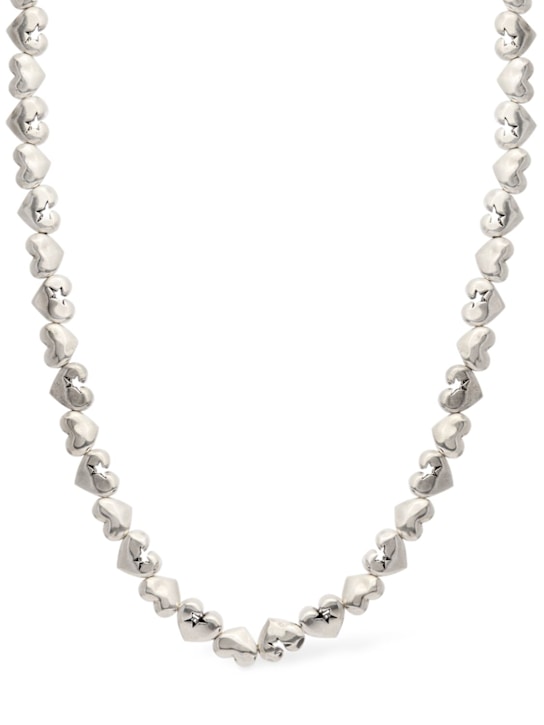 TwoJeys: Icon Love Me Not necklace - Silver - men_0 | Luisa Via Roma