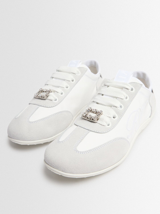 Roger Vivier: Viv Low Rv lace-up sneakers - women_1 | Luisa Via Roma