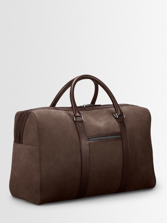 Carl Friedrik: Compact weekender 24L leather bag - men_1 | Luisa Via Roma