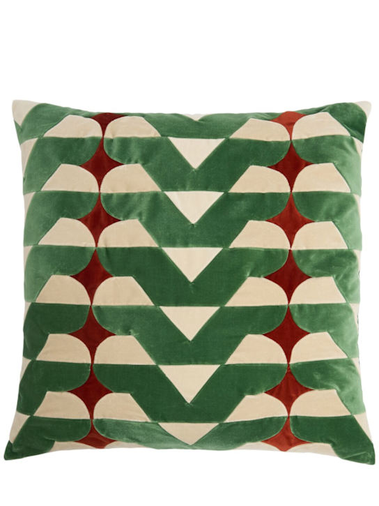 Christina Lundsteen: Brie cushion - Basil - ecraft_0 | Luisa Via Roma