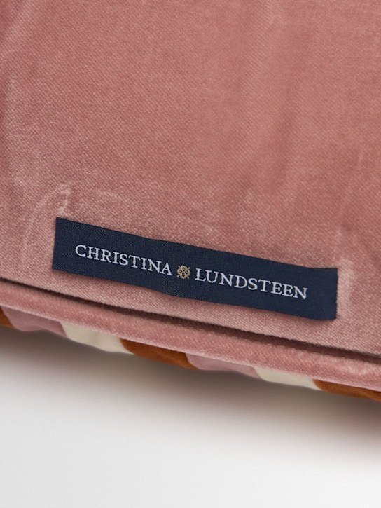 Christina Lundsteen: Thea rectangular cushion - Old Rose/Orange - ecraft_1 | Luisa Via Roma