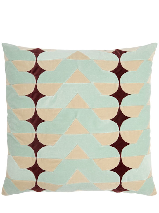 Christina Lundsteen: Brie cushion - Wine/White - ecraft_0 | Luisa Via Roma