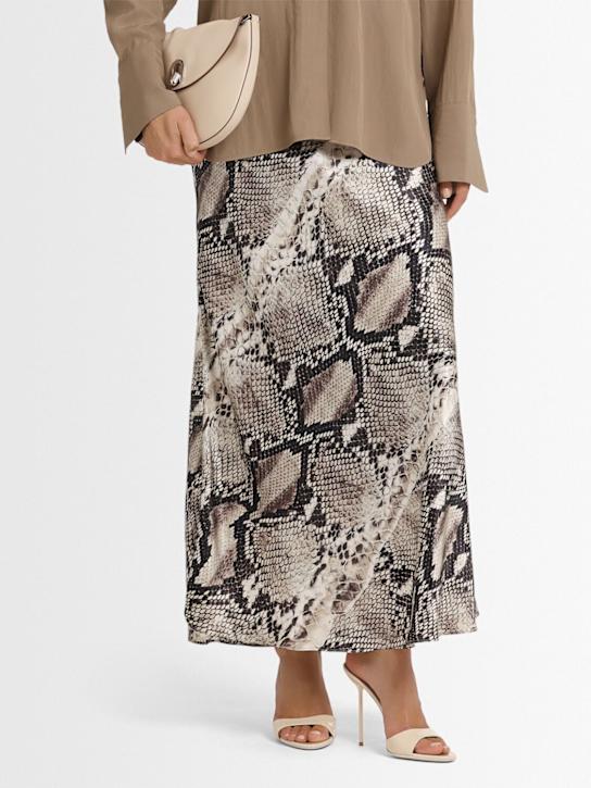 Paris Texas: 105mm Lidia patent leather mules - Almond - women_1 | Luisa Via Roma