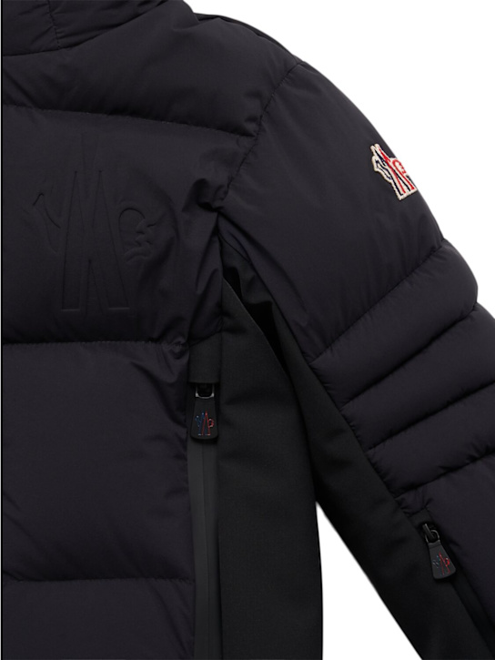Moncler Grenoble: New Pramint nylon down ski jacket - kids-boys_1 | Luisa Via Roma