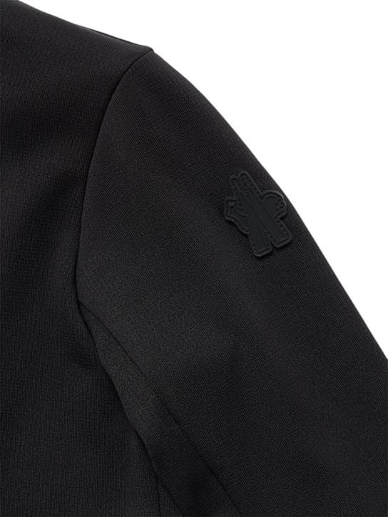 Moncler Grenoble: Polartec half-zip tech sweatshirt - kids-boys_1 | Luisa Via Roma