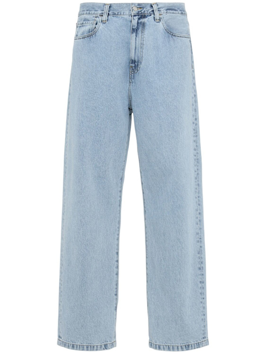 Carhartt WIP: Landon Robertson denim jeans - Blue, Bleached - men_0 | Luisa Via Roma
