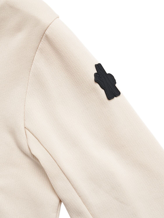 Moncler Grenoble: Polartec half-zip tech sweatshirt - kids-girls_1 | Luisa Via Roma