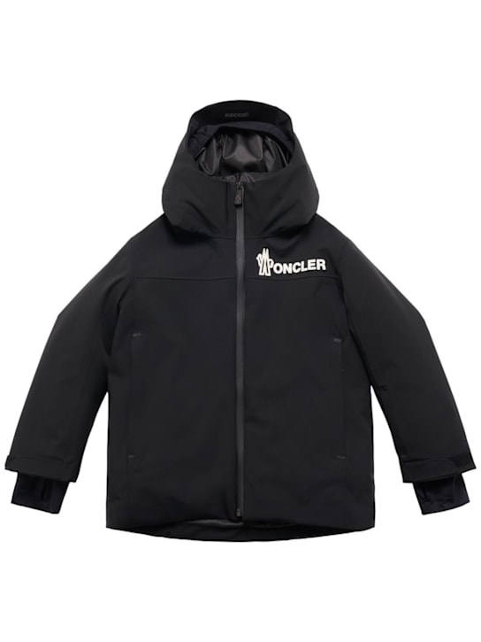 Moncler Grenoble: Moriond hooded tech ski jacket - kids-boys_0 | Luisa Via Roma