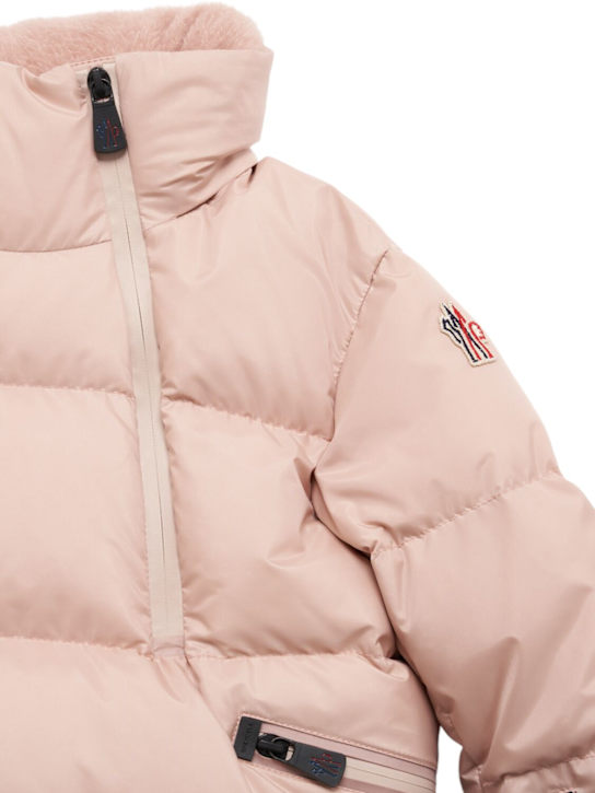 Moncler Grenoble: Uluguru nylon down ski jacket - kids-girls_1 | Luisa Via Roma