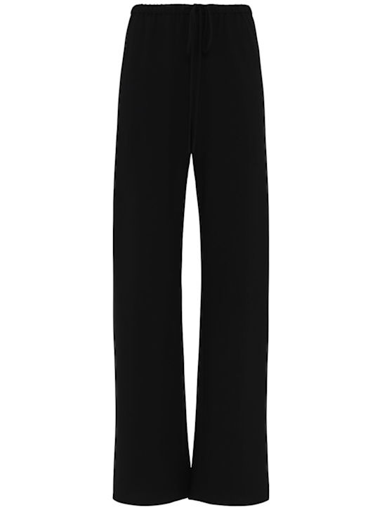 A.EMERY: Estee bias wide pants - Black - women_0 | Luisa Via Roma