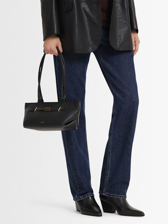 Paris Texas: 60mm Jane leather ankle boots - Black - women_1 | Luisa Via Roma