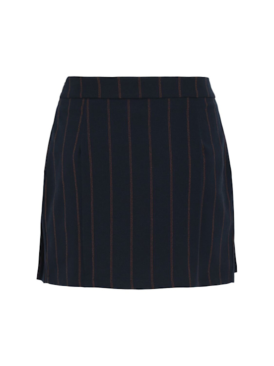 INDEE: Poly blend skirt - ネイビー - kids-girls_1 | Luisa Via Roma