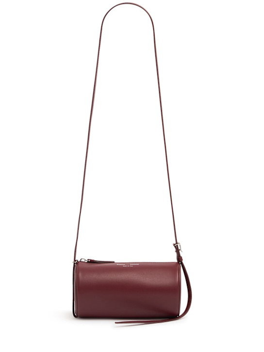 Proenza Schouler: Silo leather shoulder bag - Merlot - women_0 | Luisa Via Roma