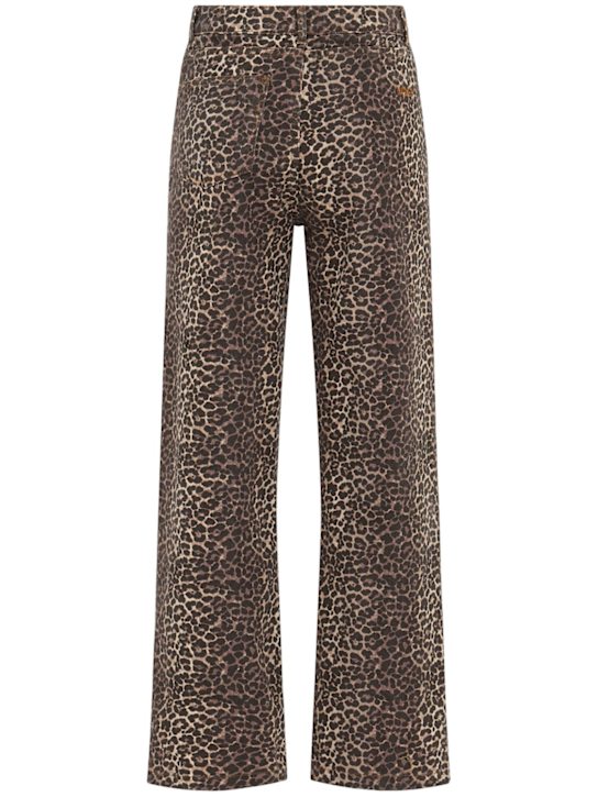 INDEE: Cotton pants - ブラウン/ブラック - kids-girls_1 | Luisa Via Roma