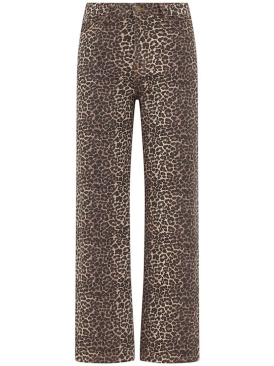 INDEE: Cotton pants - ブラウン/ブラック - kids-girls_0 | Luisa Via Roma