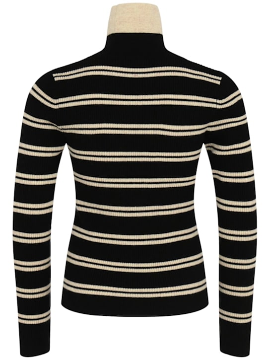 INDEE: Wool blend sweater - ブラック - kids-boys_1 | Luisa Via Roma