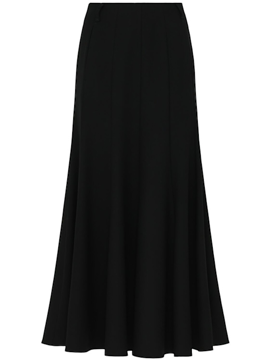 A.EMERY: Lilian羊毛针织长款半身裙 - 黑色 - women_0 | Luisa Via Roma