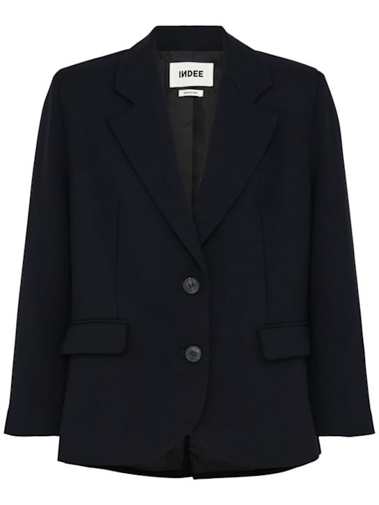 INDEE: Poly blend blazer - ネイビー - kids-boys_0 | Luisa Via Roma