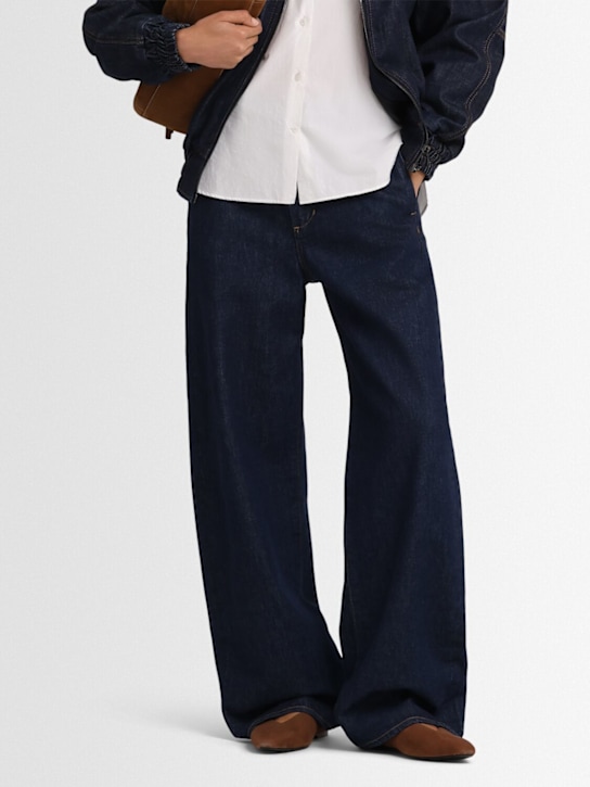 A.EMERY: 10mm Brie leather ballerina flats - Cognac - women_1 | Luisa Via Roma