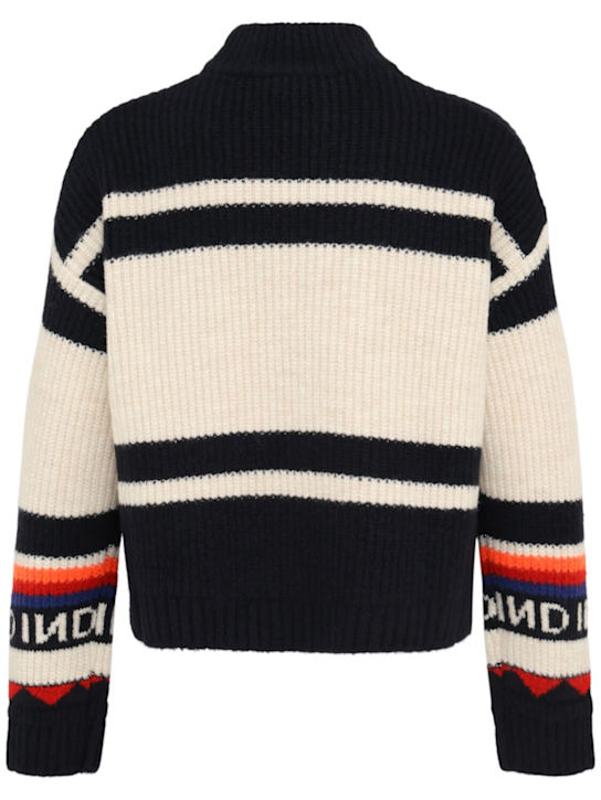 INDEE: Acrylic blend sweater - ネイビー - kids-boys_1 | Luisa Via Roma