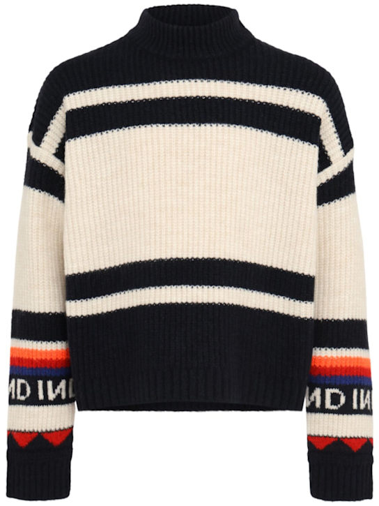 INDEE: Acrylic blend sweater - ネイビー - kids-boys_0 | Luisa Via Roma