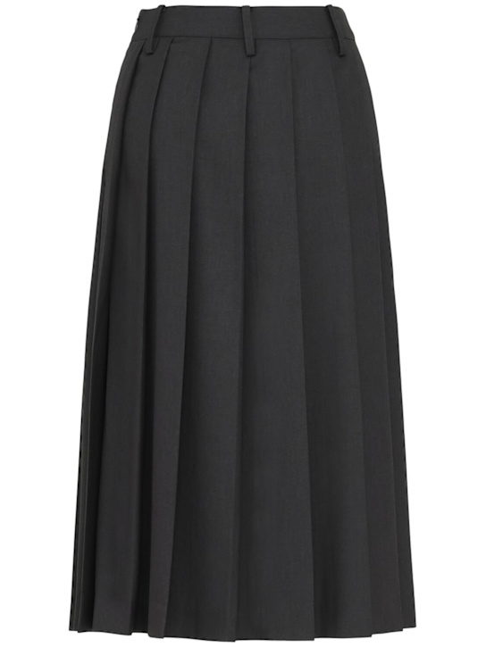 Dunst: Pleated long skirt - women_0 | Luisa Via Roma
