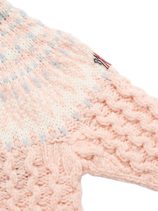 Moncler Grenoble: Suéter de lana - kids-girls_1 | Luisa Via Roma