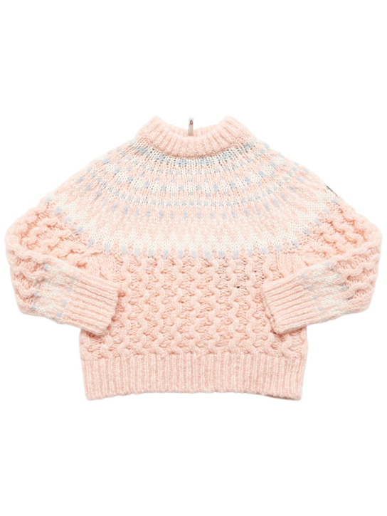 Moncler Grenoble: Suéter de lana - kids-girls_0 | Luisa Via Roma