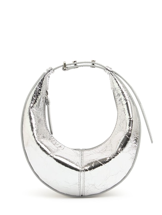 Proenza Schouler: Mini Slide crinkled metallic leather bag - women_0 | Luisa Via Roma