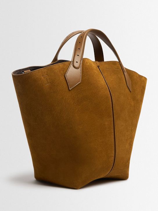 Proenza Schouler: Large Chelsea suede tote bag - women_1 | Luisa Via Roma