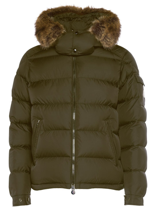 Moncler: Mayaf nylon down jacket - men_0 | Luisa Via Roma