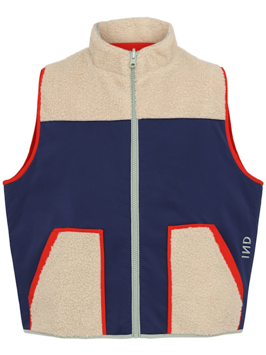 INDEE: Poly teddy vest - オフホワイト - kids-girls_0 | Luisa Via Roma