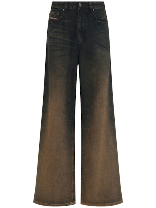 Diesel: 1996 d-sire low rise wide jeans - Black/Brown - women_0 | Luisa Via Roma