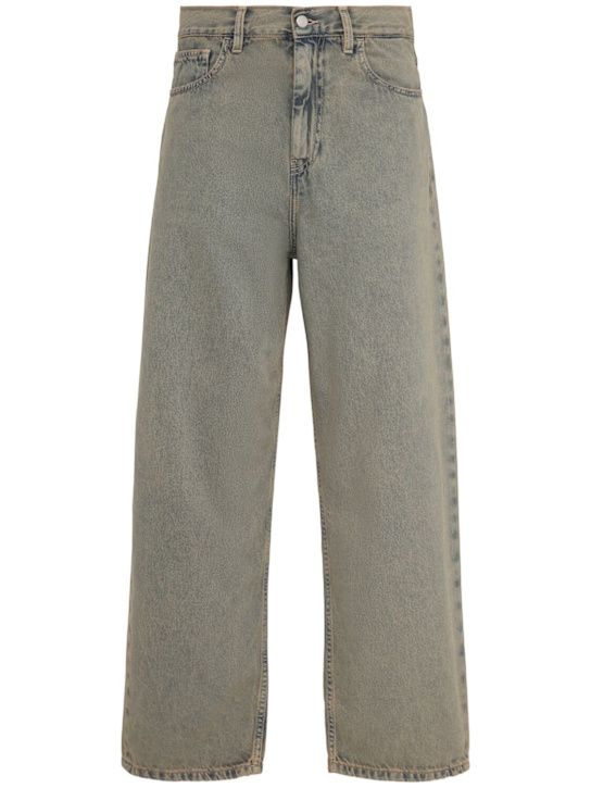 Carhartt WIP: Brandon denim wide leg  jeans - Blue - women_0 | Luisa Via Roma
