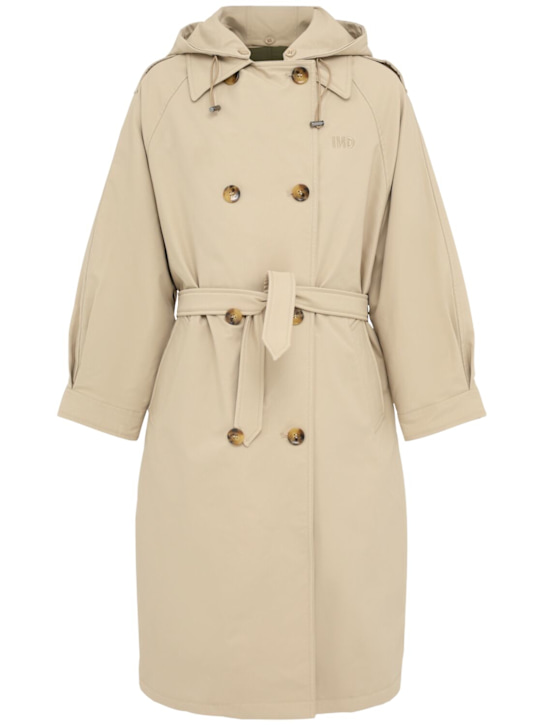 INDEE: Gabardine trench coat - サンド - kids-girls_0 | Luisa Via Roma